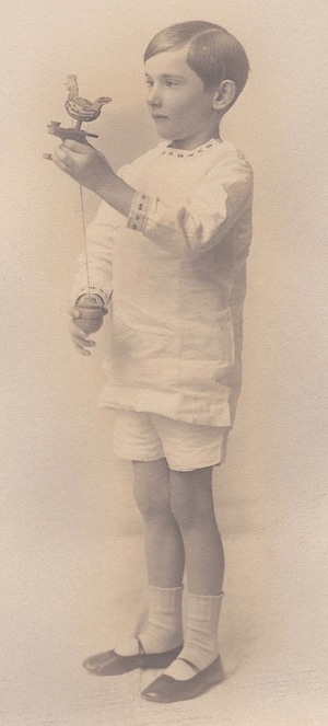 Hugh Cary Gilson aged eight